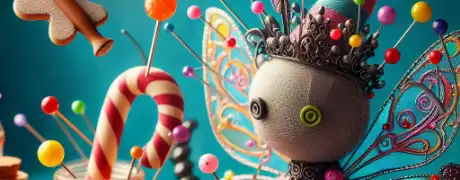 Wbij szpilkę do laleczki Voodoo!